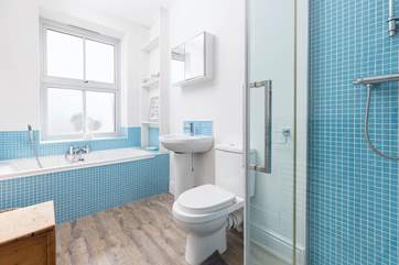 There are two bathrooms on the first floor so no queuing for a morning shower here.