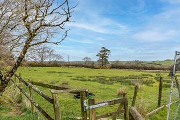 Gorgeous surrounding countryside.