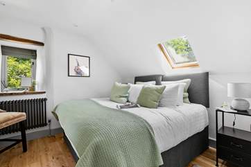 The bed as a king size.