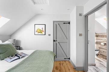 Gorgeous pastel shades in bedroom 2.