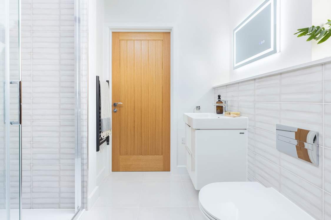 The twin bedroom has a lovely shower-room which also links to the entrance hall.