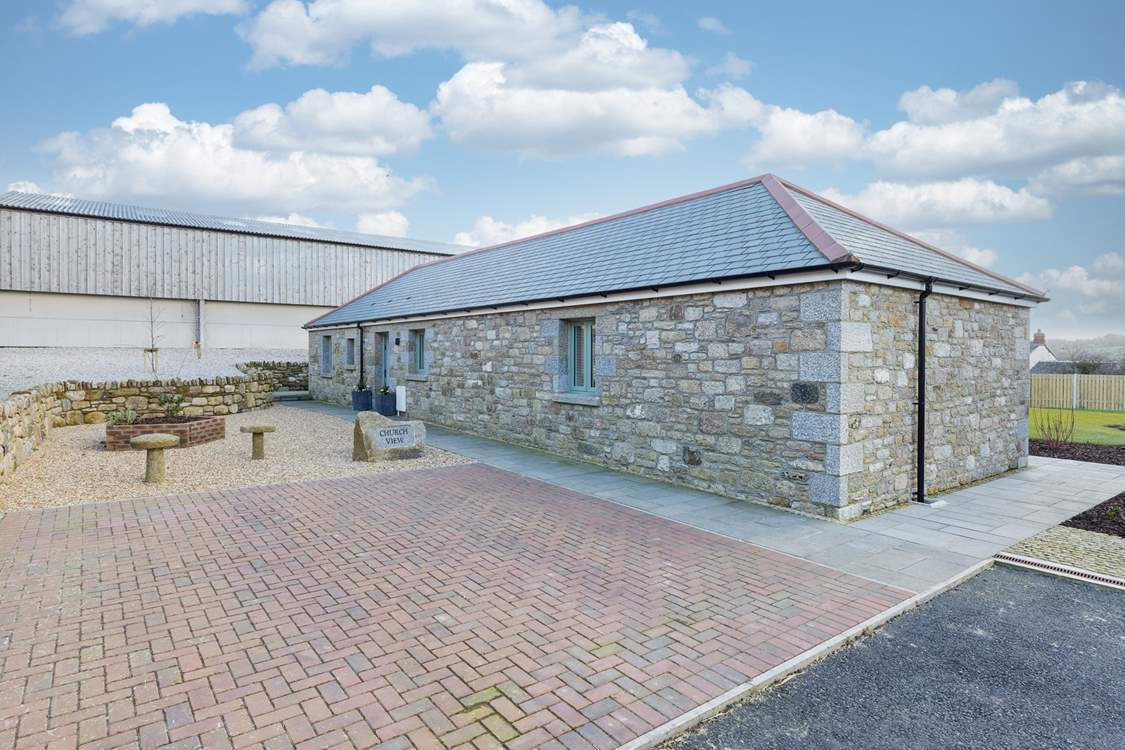 There is ample parking at Church View. The barns house cows in the winter months, so you might hear the occasional lowing.