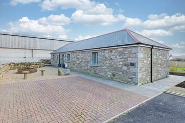 There is ample parking at Church View. The barns house cows in the winter months, so you might hear the occasional lowing.