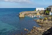Coverack is a charming village with a pretty harbour.
