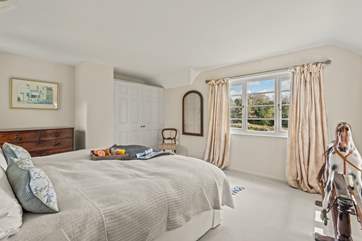 Every bedroom is delightful, this is bedroom 4 on the second floor.