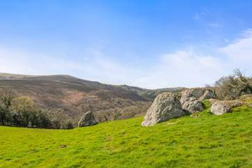 Stunning views from Higher Hisley land - which is accessible for you to enjoy.