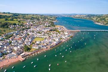 Spend the day exploring the pretty village of Shaldon.