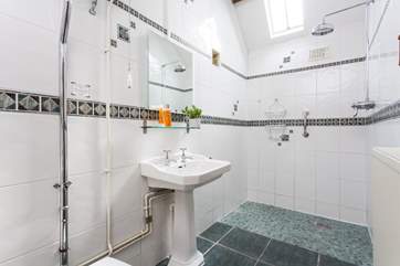 The wet-room.