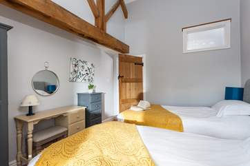 Bedroom One is a lovely space. The beds can be made up as double or a twin, you choose!