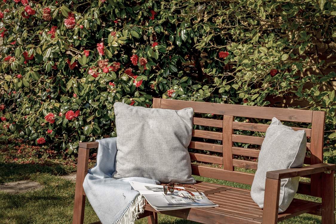 Enjoy a holiday read in this peaceful haven.