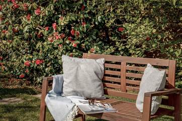 Enjoy a holiday read in this peaceful haven.