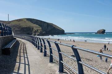 Portreath has a fabulous sandy beach.