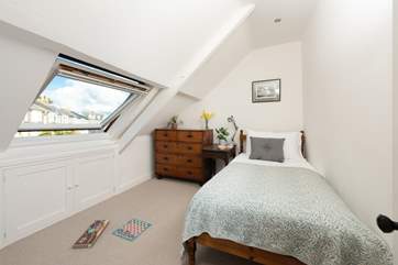 The single bedroom is a delight.