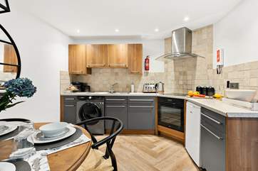 The kitchen has all you need to cook up a culinary feast.