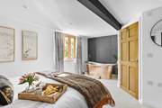 And the most indulgent centrepiece, the fabulous copper bath in bedroom 1.