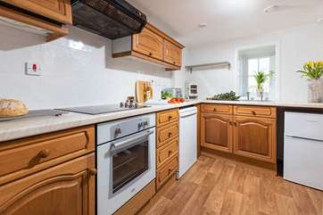 The kitchen has all you need to create a holiday feast.