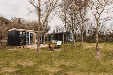 There is ample outdoor space for you to enjoy.