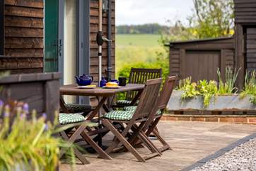 The barn also has a number of great outside spaces to enjoy.