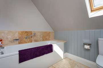 Take a long bath and unwind after a big day out.