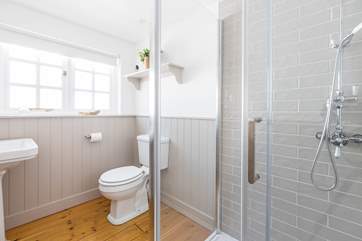 The bath/shower rooms are beautifully crafted. The shower-room is perfect for a refreshing shower after a busy day.