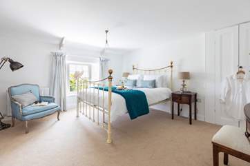 Dreamy bedroom 1 has a gorgeous king-size bed.