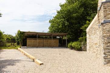 The parking is at the side of Coastguards, within the wooden railway sleepers. Please note access is required through the gate to the allotment garden next door so parking is not permitted on the lane at any time.