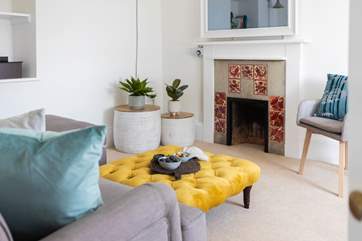 The second sitting-room is a delight.