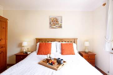 Breakfast in bed, yes please (Bedroom 1).