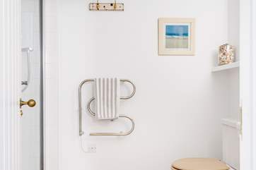 The shower-room is located off the utility-room.