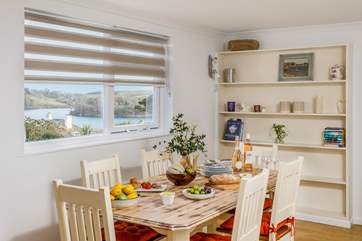 The open plan living space invites you to enjoy your holiday.