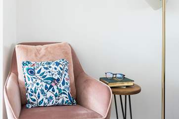 A quiet corner for a holiday read.