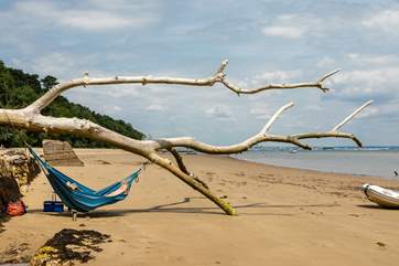 Priory Bay is adjacent to Seagove Bay and a lovely secluded spot.