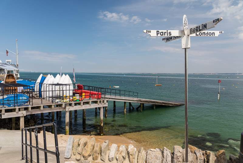 Seaview is a charming village with fabulous views over the Solent.