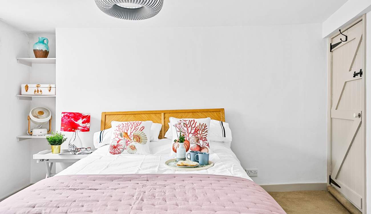 Luxury linens await.