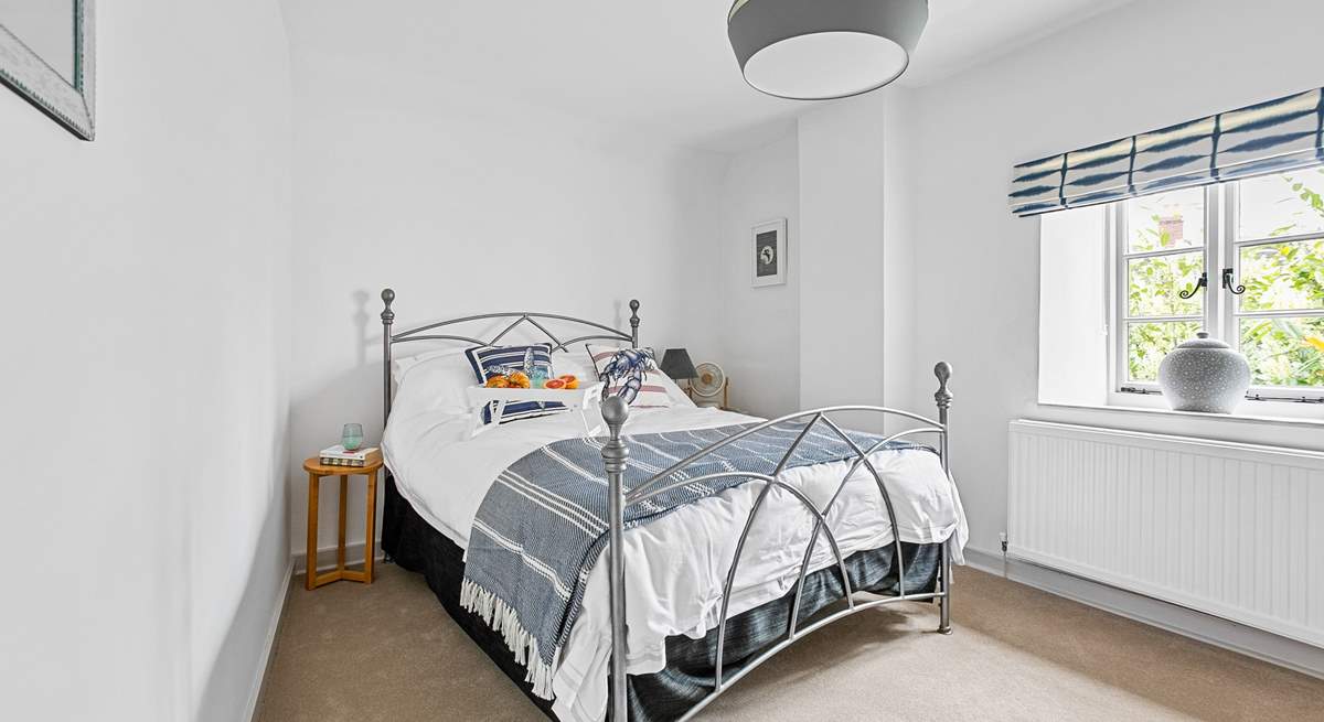 Bedroom 1 is a light and bright double bedded room.