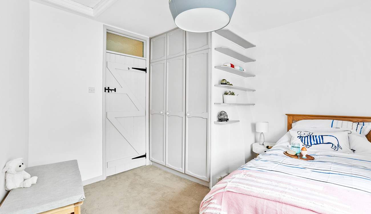 The single bedroom is a delight.