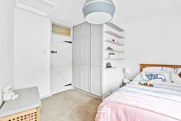 The single bedroom is a delight.