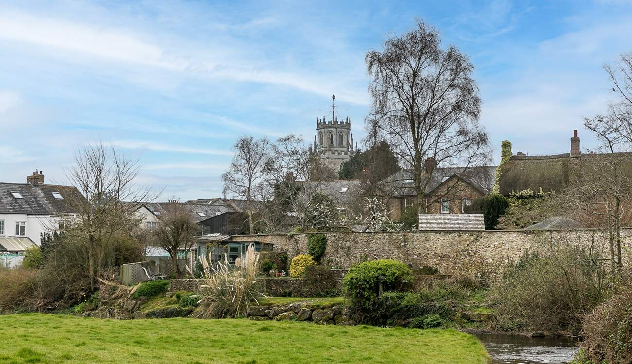 The village of Colyton is oh so pretty.