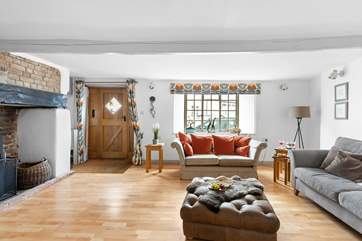 Step inside and contemporary furnishings marry perfectly with gorgeous traditional features.