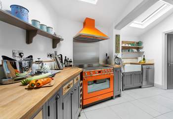The kitchen is very special.