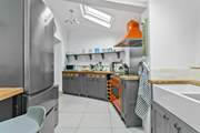 And cleverly built to make the most of the curved space.