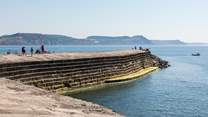 The iconic Cobb at Lyme Regis.