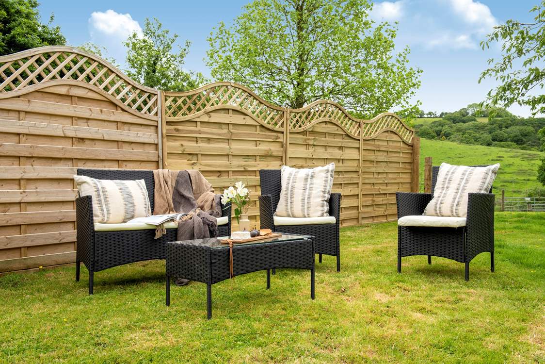 A lovely spot for afternoon tea or pre-dinner drinks.