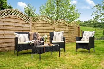 A lovely spot for afternoon tea or pre-dinner drinks.