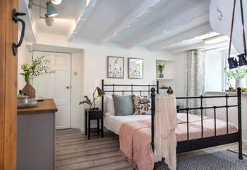 All four bedrooms are beautifully styled.