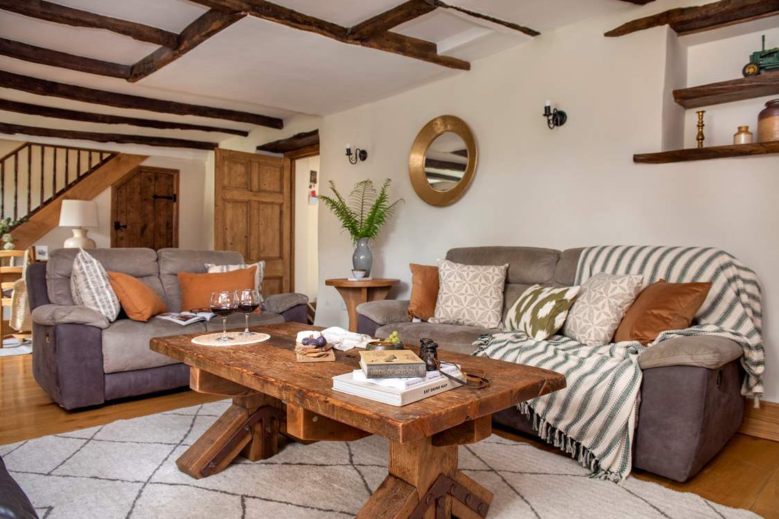 Catch up with old friends or spend time with the family in this lovely space.