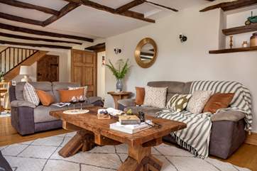 Catch up with old friends or spend time with the family in this lovely space.
