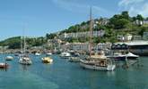 Pretty Looe. You can take a glass-bottomed boat trip from here to nearby Looe Island. - Thumbnail Image