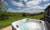 A hot tub with a view- let all your cares and worries soak away. - Thumbnail Image