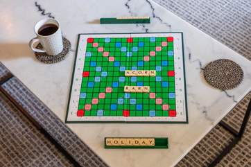 Holidays are for relaxing and playing board games.